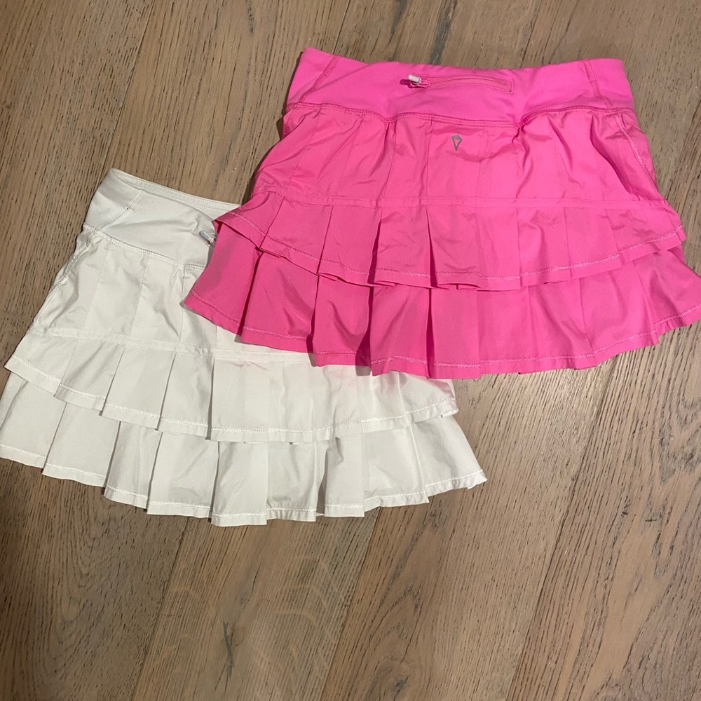 2x Ivivva Set the Pace Skirt